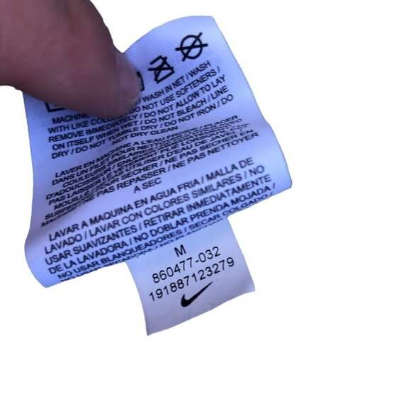 NIKE Jacket Medium Nike Dry Training Top Gray - Picture 8 of 9